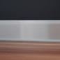 Preview: Edelstahl Fußleiste K240 geschliffen 1,5mm stark
